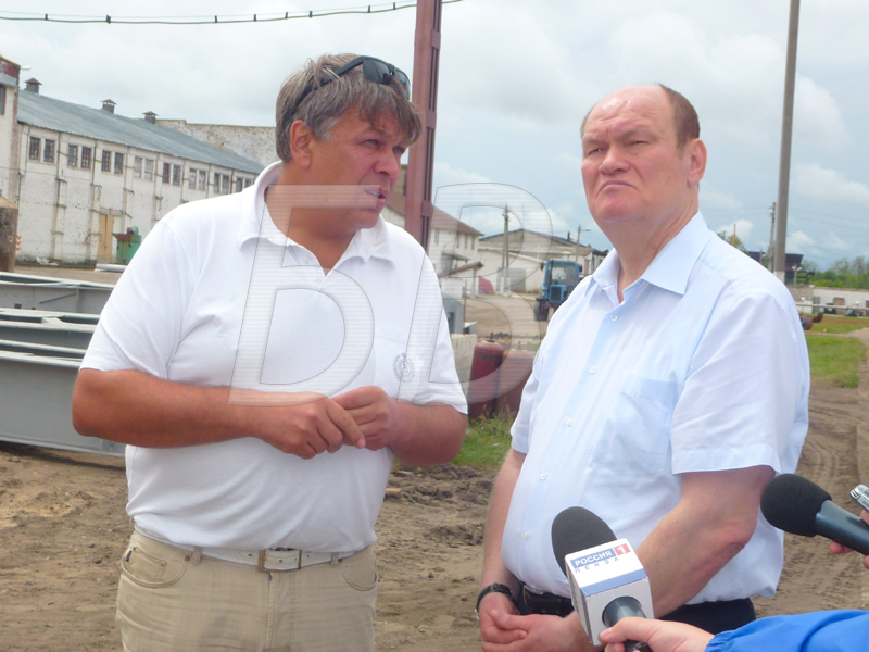 Губернаторв ходе рабочей поездки посетил Бековский сахарный завод.